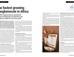The fastest growing conglomerate in Africa 7 Black Business Quarterly - The fastest growing conglomerate in Africa